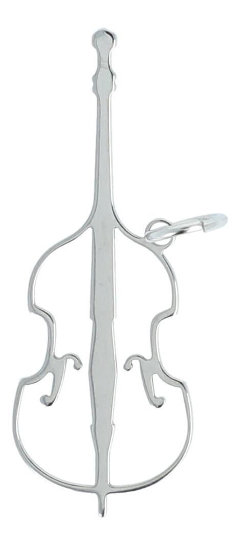 Stainless steel pendant with various instruments or music clefs