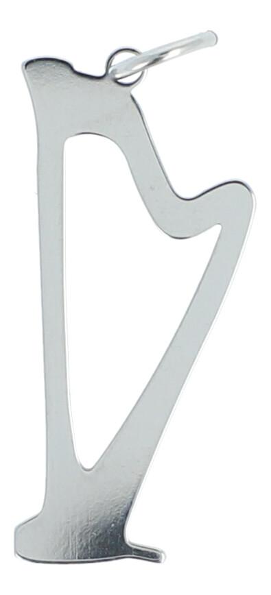 Stainless steel pendant with various instruments or music clefs