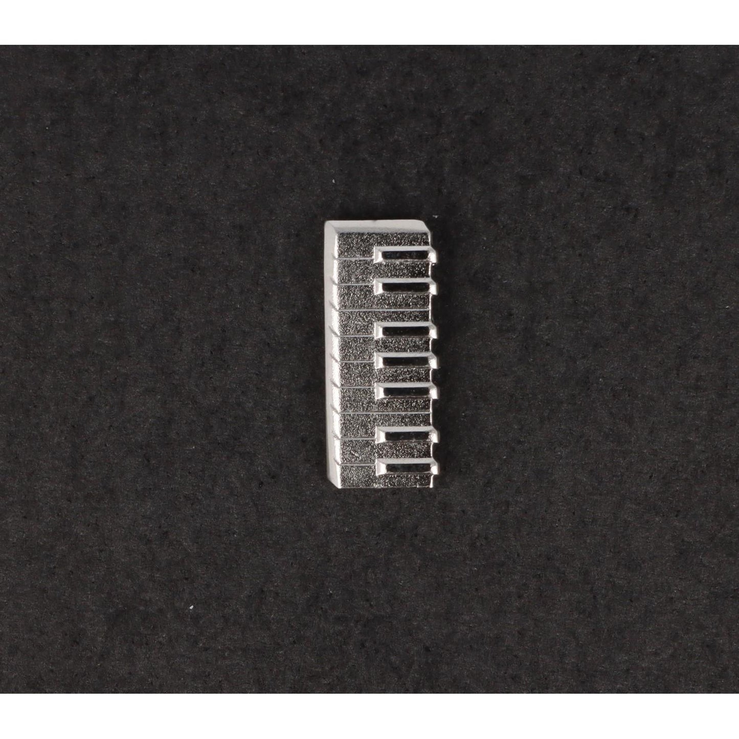 Keyboard pin, silver-plated or gold-plated