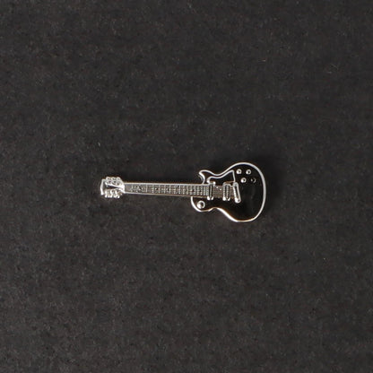 Les Paul pin, guitar, electric guitar, silver-plated or gold-plated