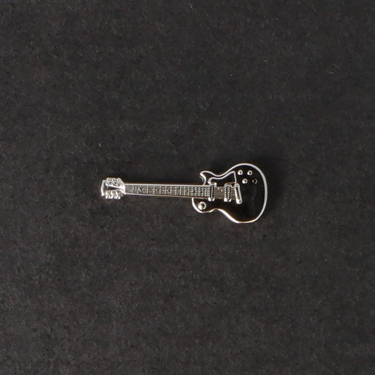 Les Paul pin, guitar, electric guitar, silver-plated or gold-plated