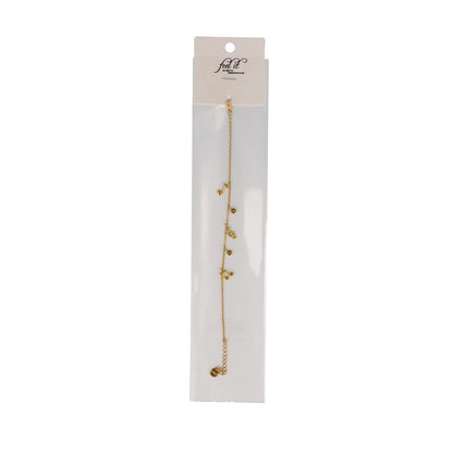 Armband aus Edelstahl mit Noten und Violinschlüssel-Anhängern