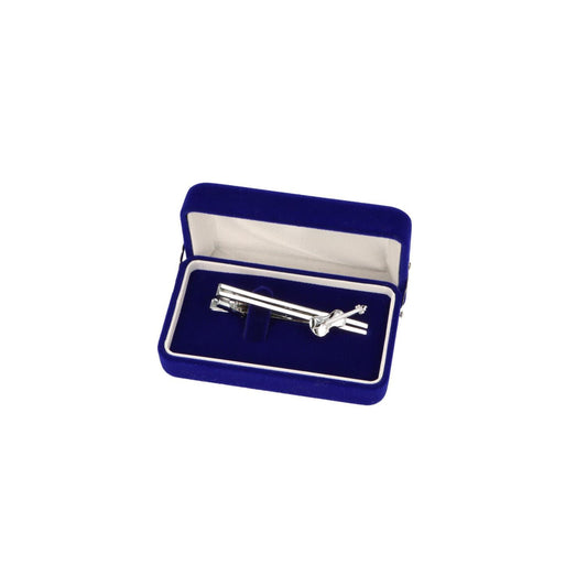 Tie pin violin silver-plated