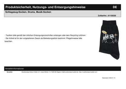 drum socks, drums, music socks