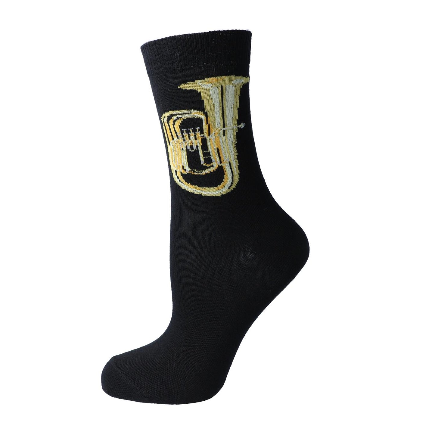 tuba socks, music socks, brass music