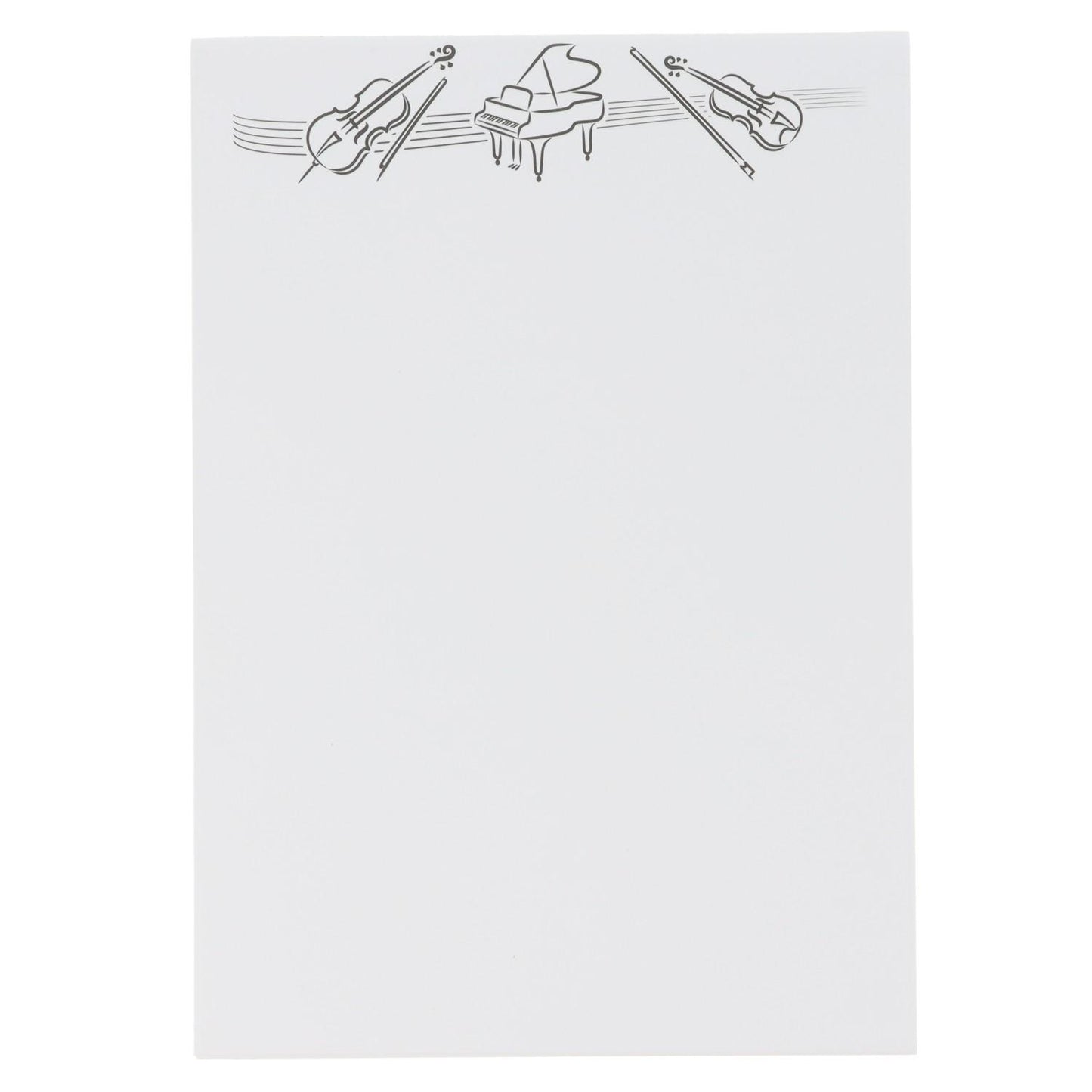 Musikalischer Notizblock DIN A5