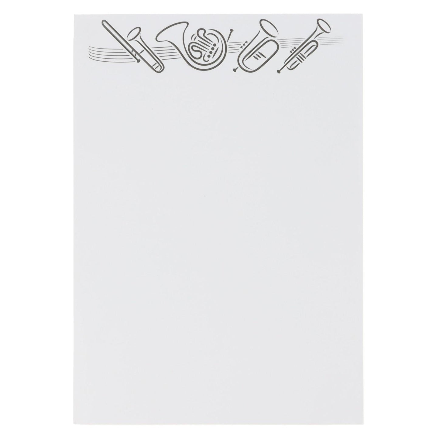 Musikalischer Notizblock DIN A5