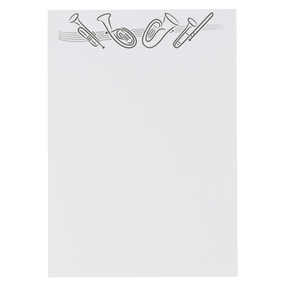 Musikalischer Notizblock DIN A5