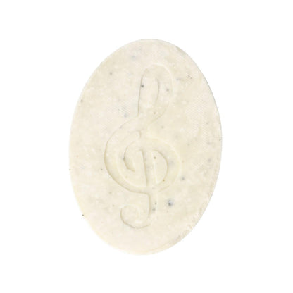 Salzseife Limette mit eingeprägtem Violinschlüssel