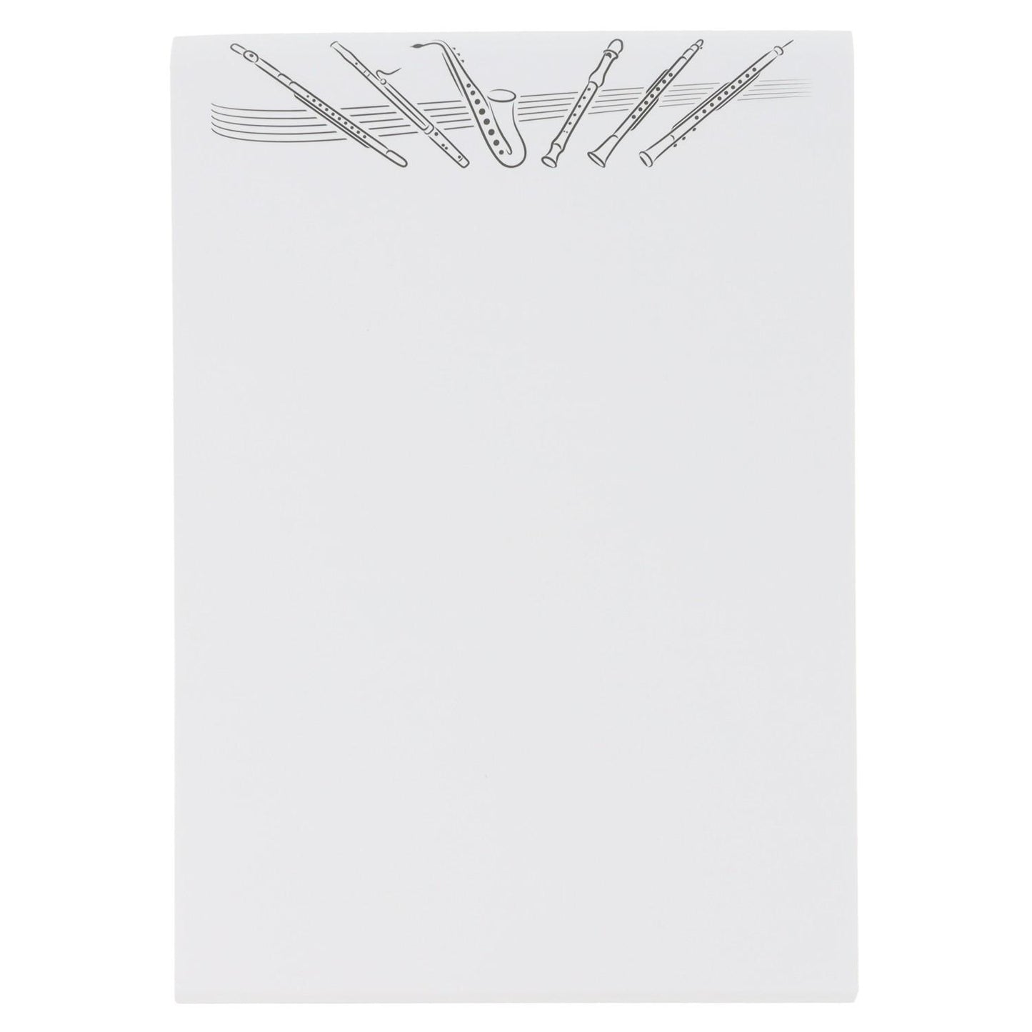 Musikalischer Notizblock DIN A5