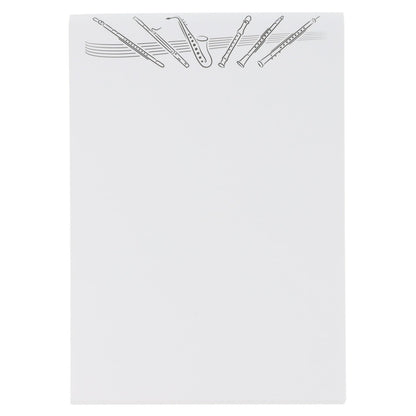 Musikalischer Notizblock DIN A5