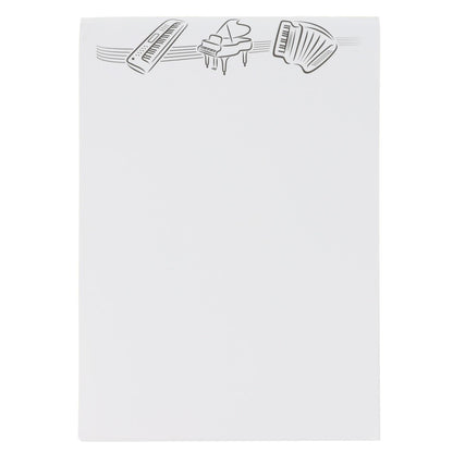 Musikalischer Notizblock DIN A5