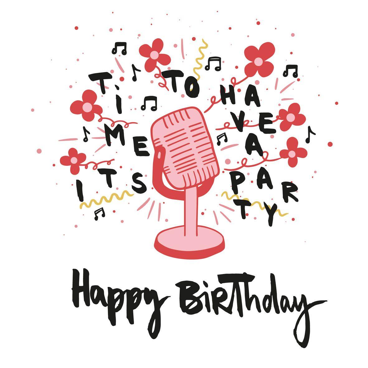 Servietten "Happy Birthday" it´s time to have a party