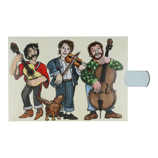 "Living" card "Musicians make music"