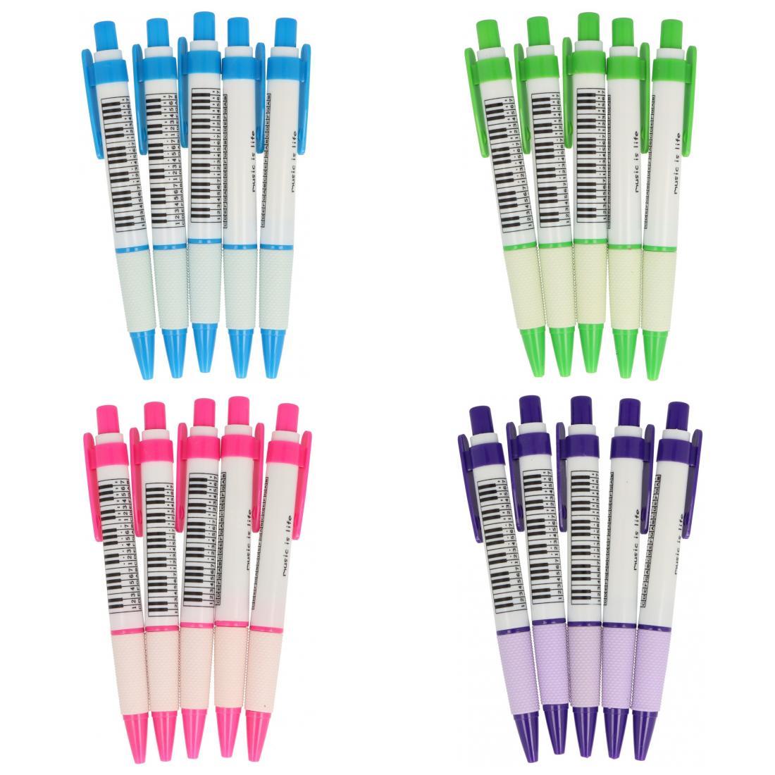 bunte Keyboard-Kugelschreiber