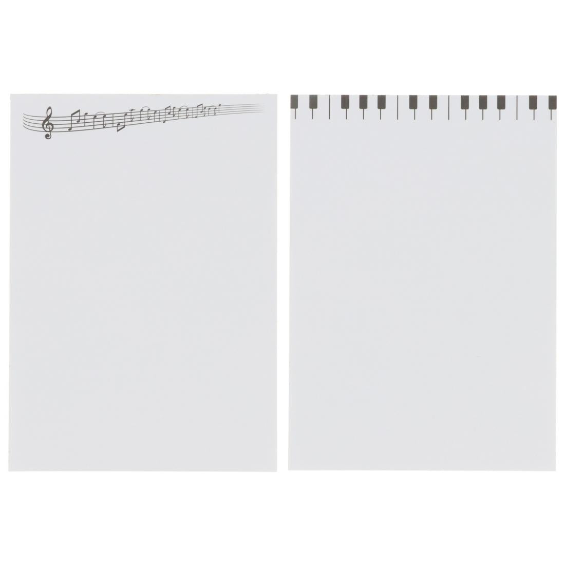 Musikalischer Notizblock DIN A6