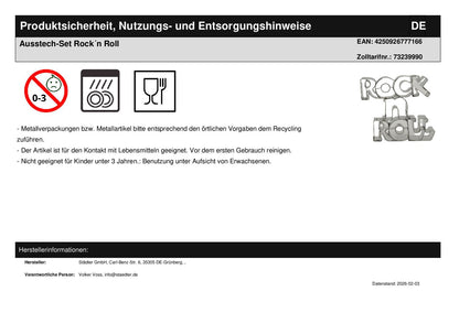 Ausstech-Set Rock´n Roll