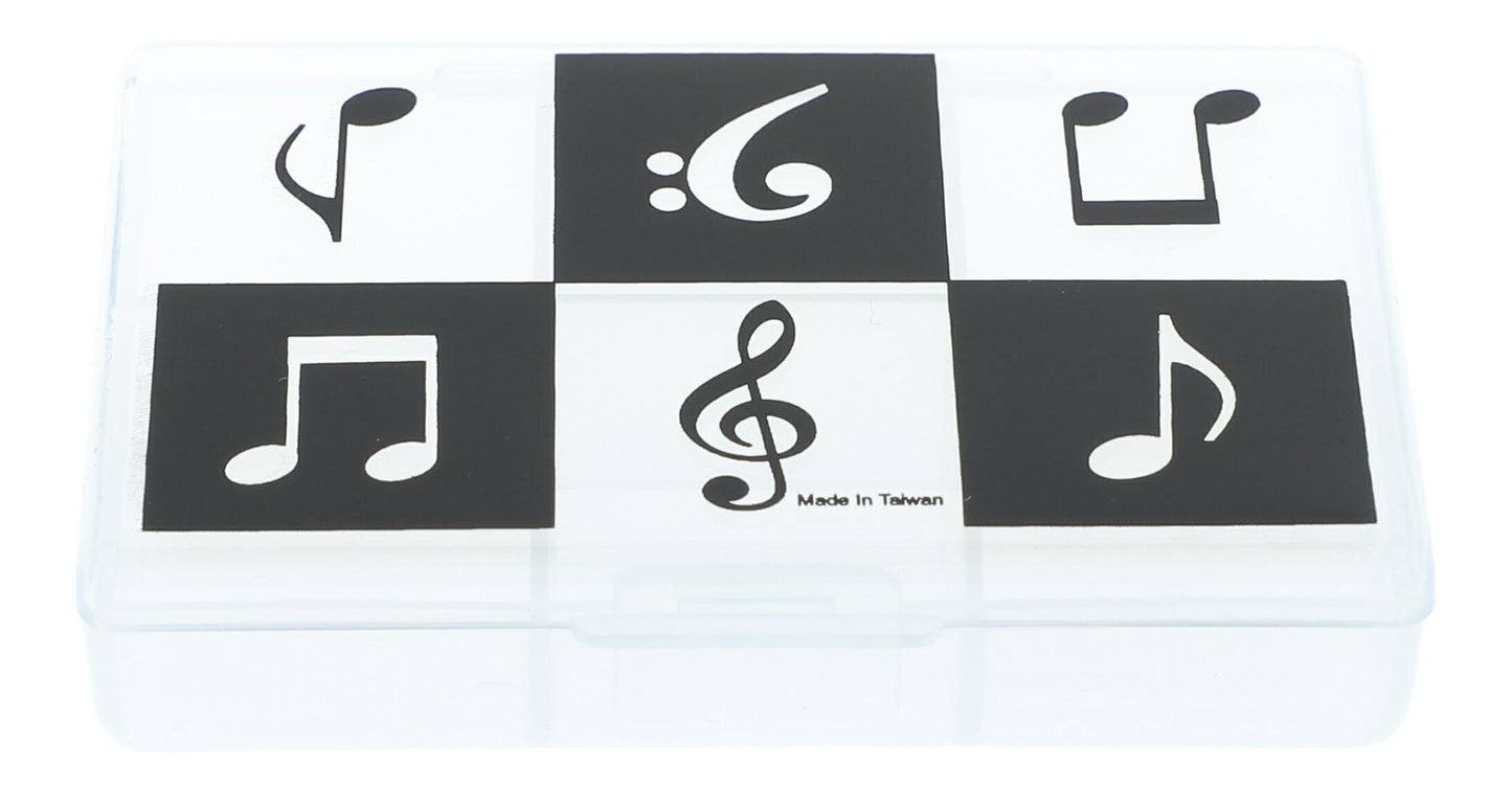 Tablettenbox Musik mit 6 Fächern