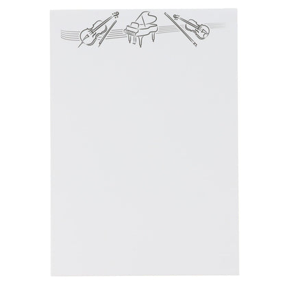 Musikalischer Notizblock DIN A5