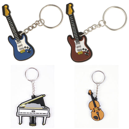 Plastic instrument keychain, various instruments