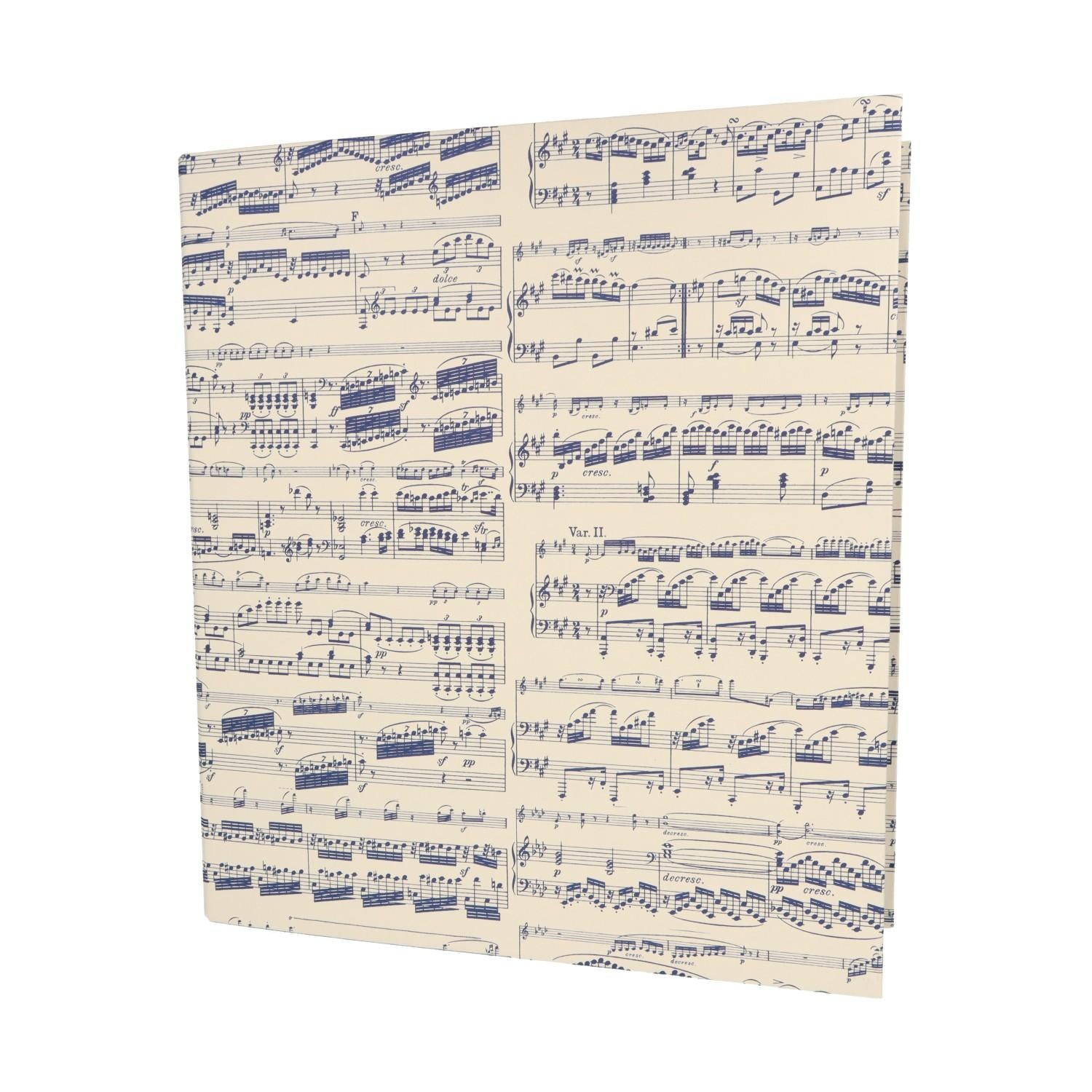 Notenlinien-Ordner in drei verschiedenen Farben - Farbe: dunkelblau 