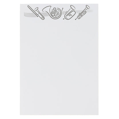 Musikalischer Notizblock DIN A5