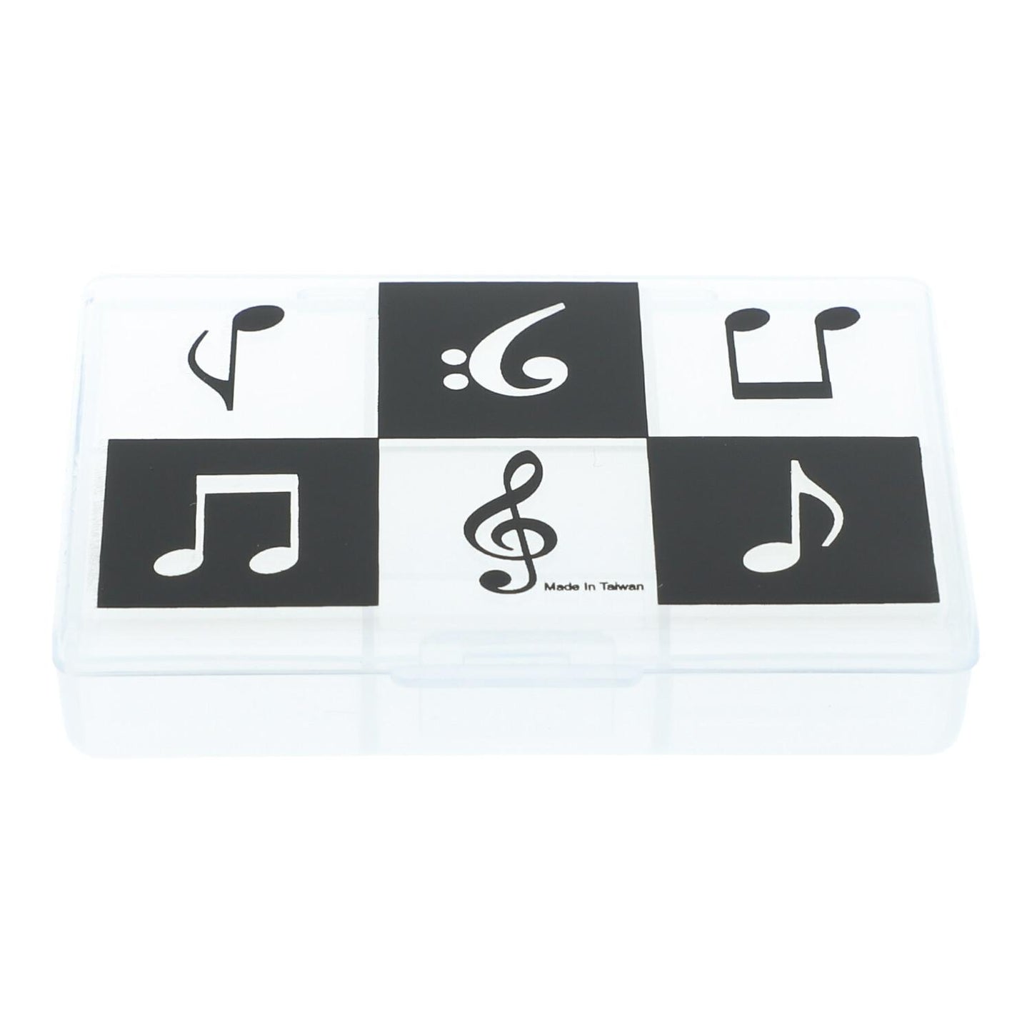 Tablettenbox Musik mit 6 Fächern