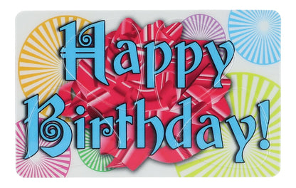 Plektrum-Karte mit 4 Plektren, Happy Birthday, verschiedene Varianten