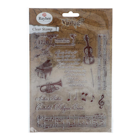 Stempel "Vintage Musik", klassische Musik