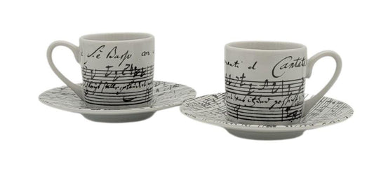 CANTATE-Espressogedeck, 4-teilig