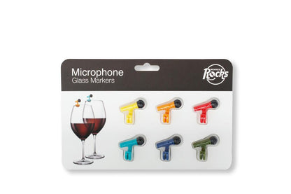 Mikrofon Glasmarker 6er Set
