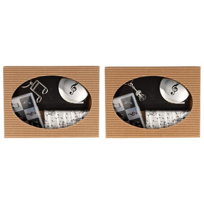 Handbag set with leather wallet, keychain and more