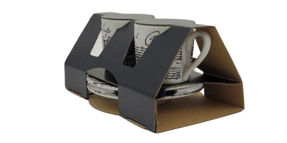 CANTATE-Espressogedeck, 4-teilig