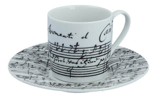 CANTATE-Espressogedeck, 2-teilig