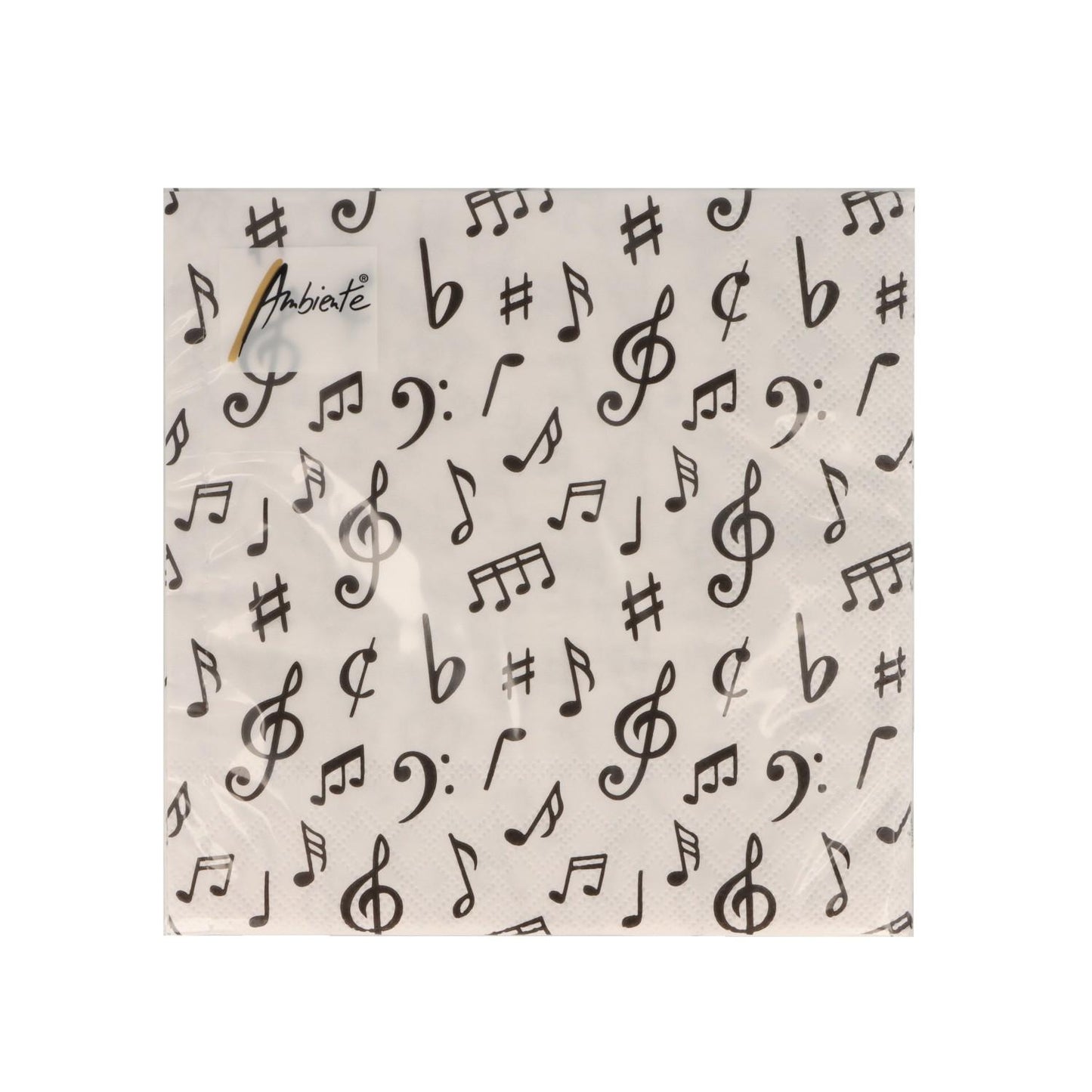 Servietten Music Notes