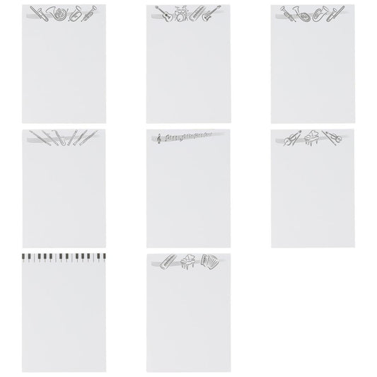 Musikalischer Notizblock DIN A5