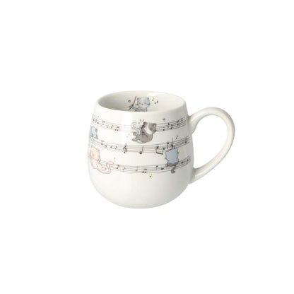 Kuschelbecher musikalische Katze