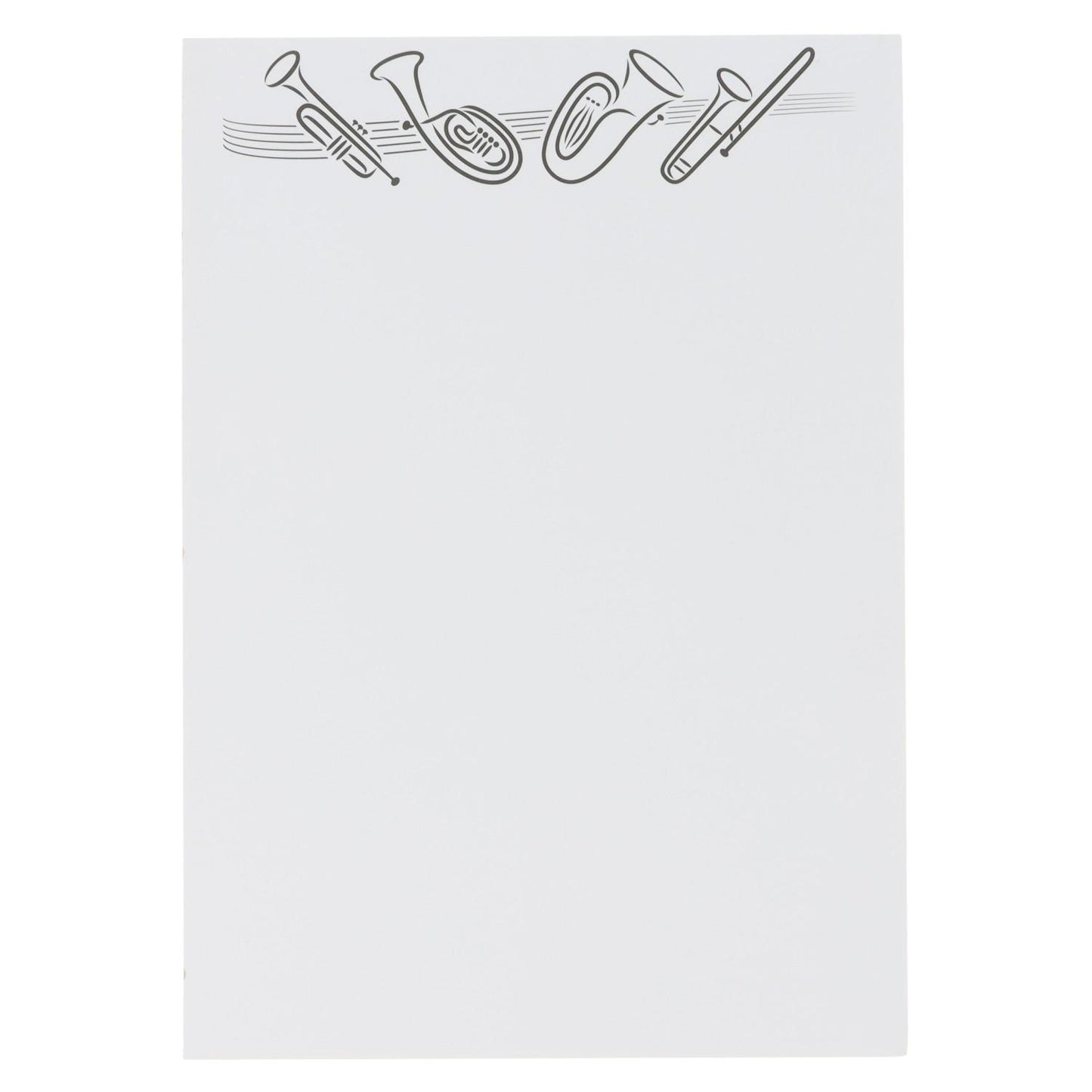 Musikalischer Notizblock DIN A5