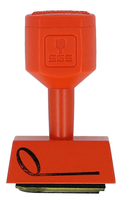 Stempel mit verschiedenen Instrumenten und Noten