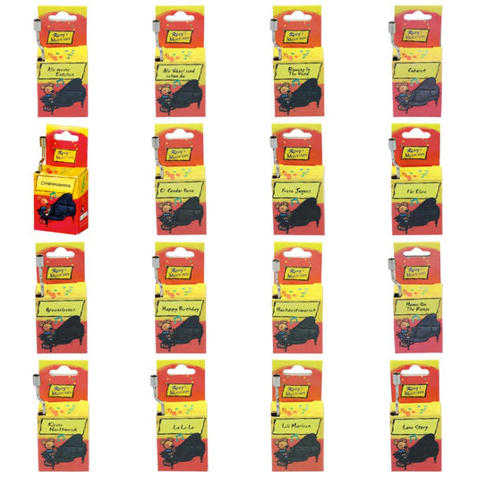 Rizzi music boxes with unforgettable melodies from all over the world