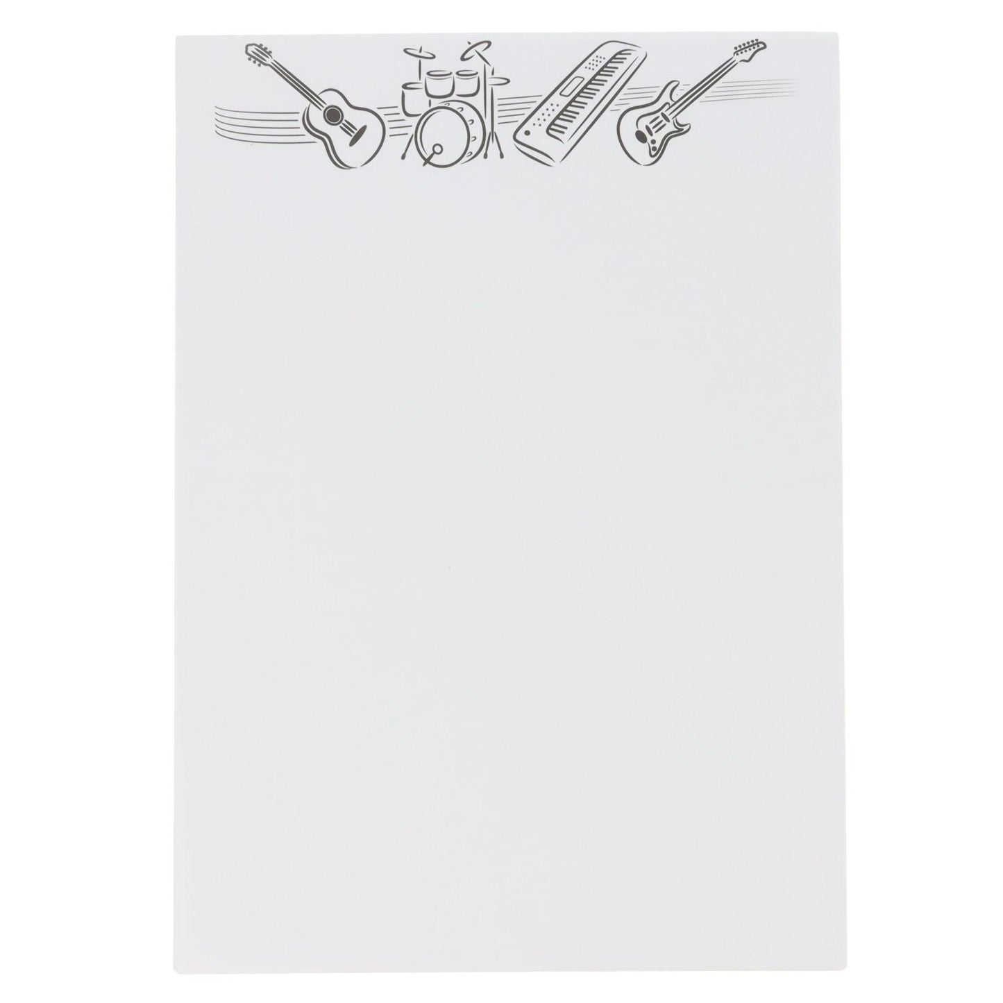 Musikalischer Notizblock DIN A5