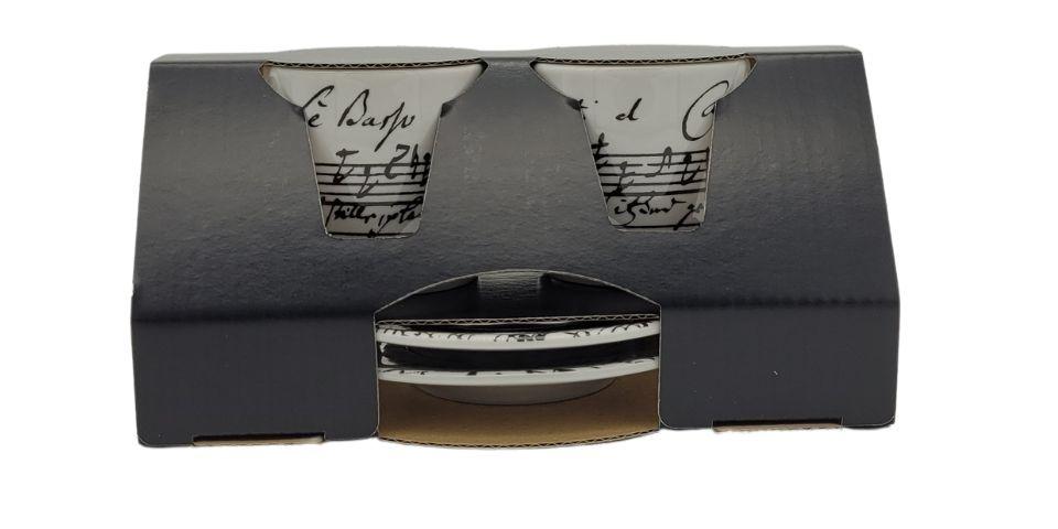 CANTATE-Espressogedeck, 4-teilig