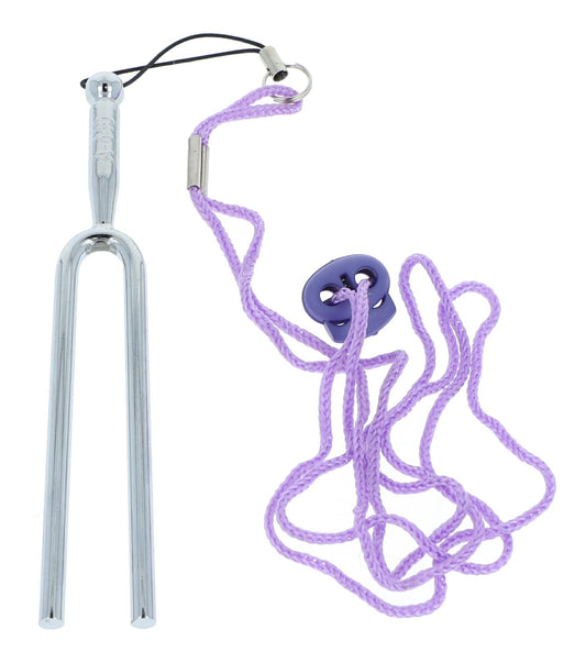 Stimmgabel rund A Hz440 mit Kordel