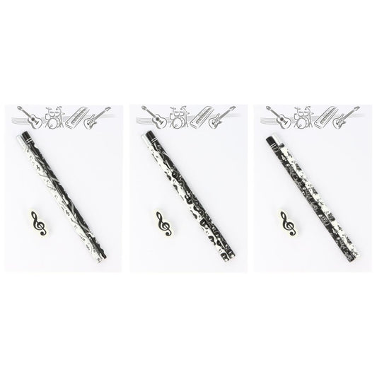 Schreibset mit Notizblock A5 "Band", Bleistiften und Radiergummi