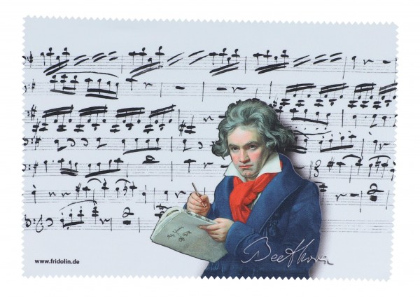 Brillenputztuch Beethoven