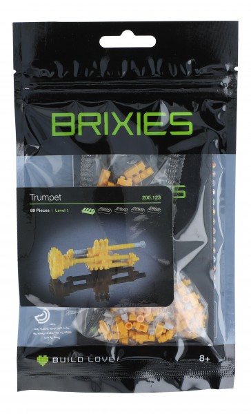 Brixies Mini-Collectionen / Microsized building blocks, Trompete