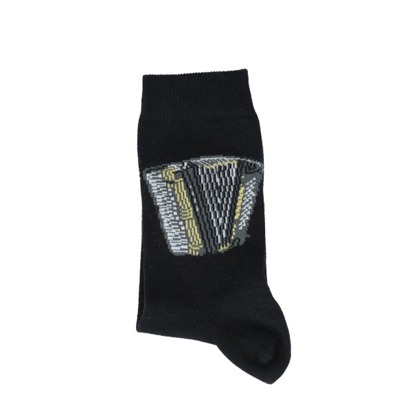 Socken mit eingewebtem Akkordeon, Musik-Socken