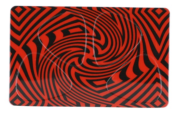 Pikcard Red Swirl