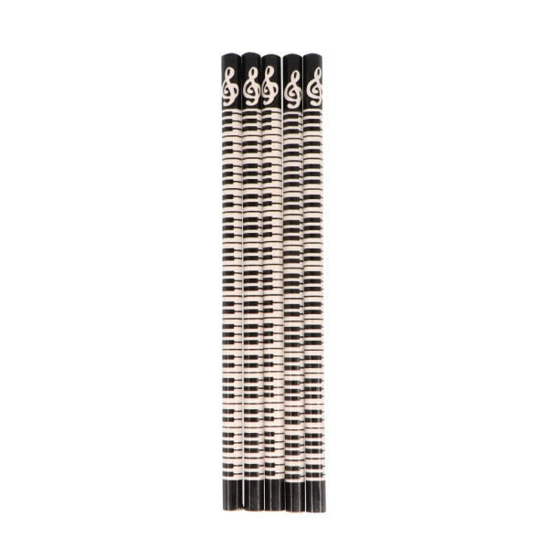 Sechseck-Bleistifte mit Keyboard-Design